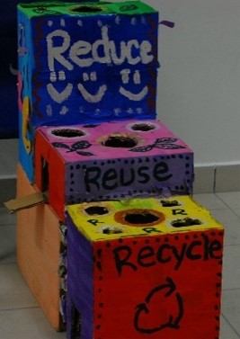 Reduce, Reuse, Recycle! Let’s do our part for the environment!